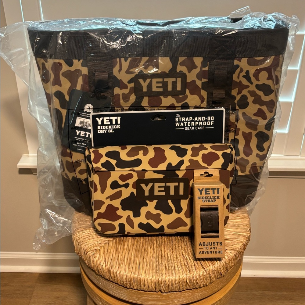 NEW yeti wetlands camo set